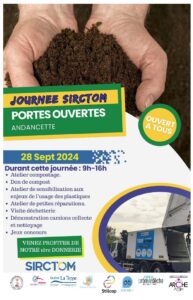 Flyer de la JPO de la SIRCTOM