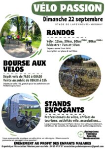 Flyer de la journée vélo passion
