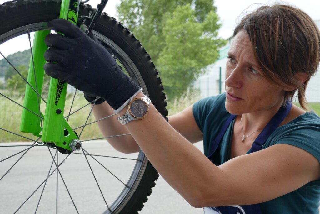 responsable de l'association, engagé dans la mobilité douce