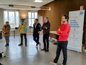 Photo de la première assemblée générale de STATION V