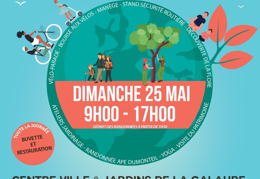 Flyer de la journée Nature et respiration, du 25 mai 2025