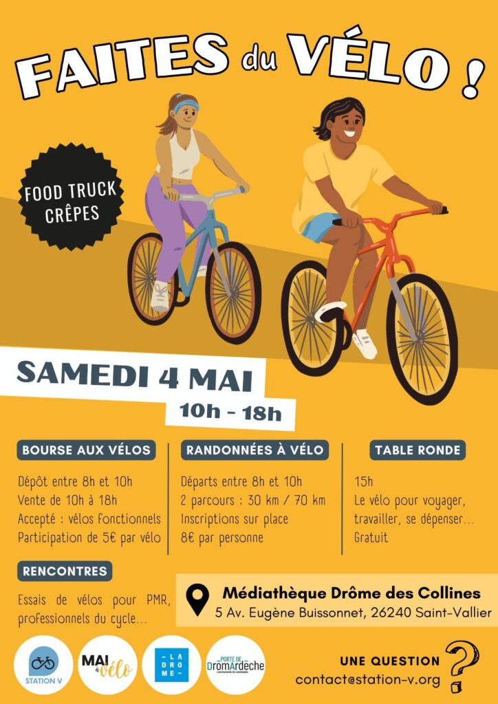 Flyer de la fête du vélo 2024